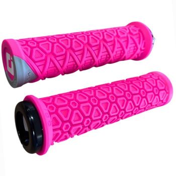 ODI Vanquish V2 Lock-On Pink/Grey