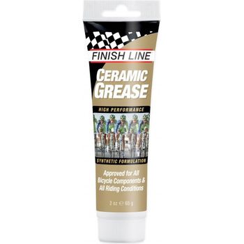 Finish Line Premium Grease Tube 2oz Lube - suitable for Bottom Bracket, Hub & Headset Bearings
