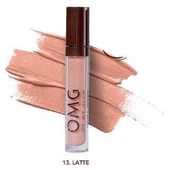 Omg Oh My Glam Mk Lip Cream 13 Latte 3.5g