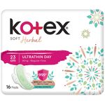 Kotex Soft Herbal Ultrathin Day Wing Pads Regular 23cm
