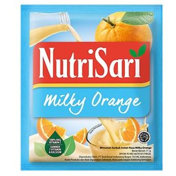 Nutrisari Milky Orange 11g (Pack of 10s)