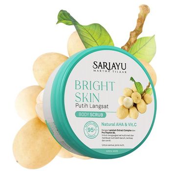 Sariayu Putih Langsat Body Scrub 175g