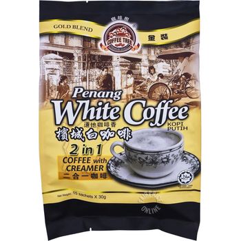 Coffee Tree Penang White Coffee Coffee With Creamer 15 x 30g