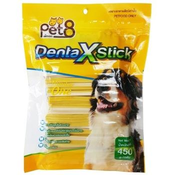 Pet8 Dog Dental Treats 2 Colors Liver Flavor JDT04 450g