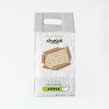 Platinum Choice Tofu Cat Litter Apple 7l