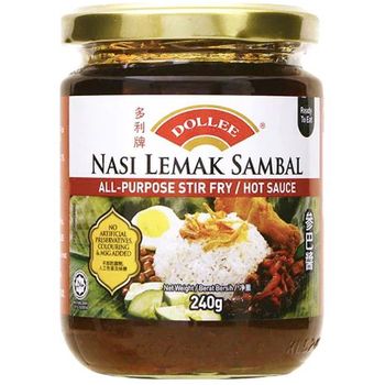 Dollee Nasi Lemak Stir Fry Sambal Sauce 200g