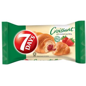 7 Days Croissant With Strawberry Jam Filling 60g
