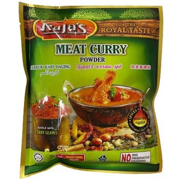 Serbuk Kari Daging Rajas 220g