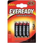 Eveready Super Heavy Duty AAA Batteries Pack of 4