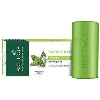 Biotique Basil And Parsley Revitalizing Bathing Bar 150g