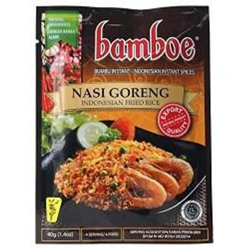 Bamboe Indonesian Instant Spices Nasi Goreng Indonesian Fried Rice1 X 1.4oz (Pack of 3s)