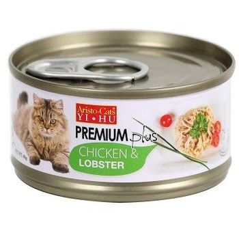 Aristo Cats Cat Canned Food Premium Plus Chicken And Lobster 80g