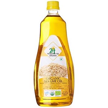 24 Mantra Organic Cold Pressed Sesame Oil 1l