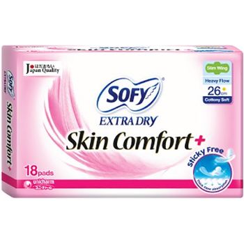 Sofy Extra Dry Day Slim Wing 26cm 18pcs