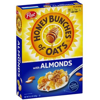 Post Honey Bunches Of Oats With Almonds 411g