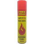 Light Zone Multi Refill Universal Butane Fuel 300ml