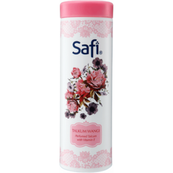 Safi Talkum Wangi Vit E Red 90g