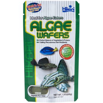 Hikari Algae Wafers Rapidly Sinking Wafer Fish Food 40g