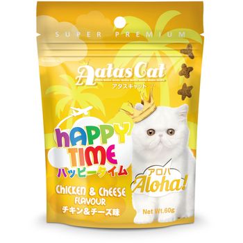 Aatas Cat Happy Time Aloha Chicken And Cheese Flavour 60g