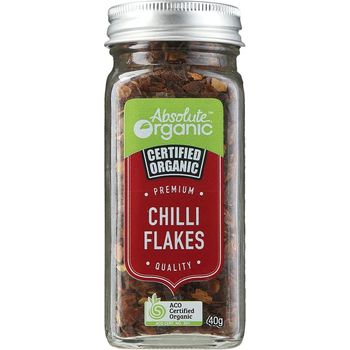 Absolute Organic Flakes Chilli 40g