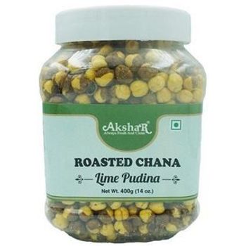 Akshar Roasted Chana Lime Pudina 400g