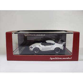Ignition Model Pandem Supra (A90) Pearl White Diecast Car
