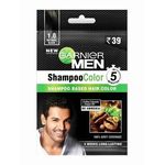 Garnier Men Shampoo Color Shade 1 Natural Black 10ml