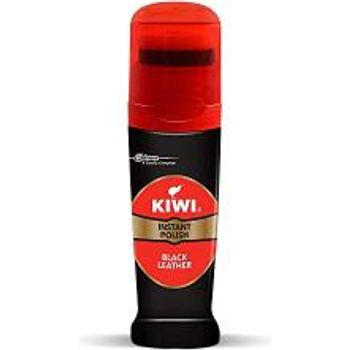 Kiwi Liquid Shoe Polish Black 75ml