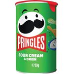 Pringles Sour Cream And Onion 53g