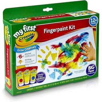 Crayola My First Crayola Washable Fingerpaint Kit