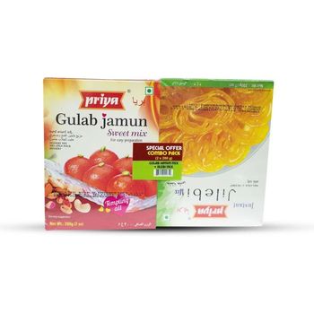 Priya Asst Gulab Jamun And Jilebi 200g