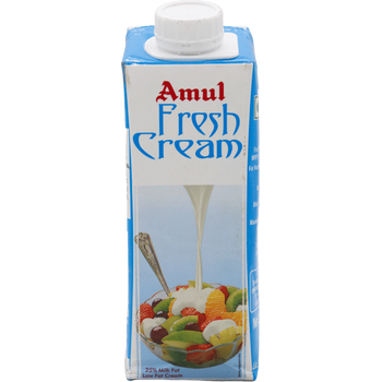 Amul Fresh Cream Milk Low Fat 250ml