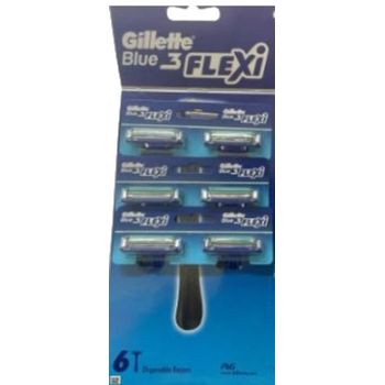 Gillette Blue 3 Flexi 6 Pcs 180g