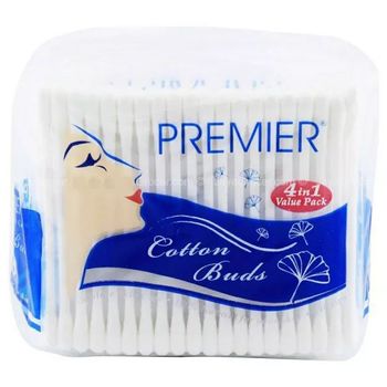 Premier Cotton Buds 160pcs Pack of 4
