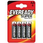 Energizer Eveready AA Battery 4pcs