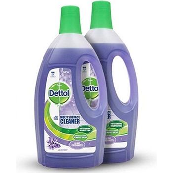 Dettol Multi Action Cleaner Lavender 2pcs 1.5l