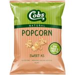 Cobs Natural Sweet & Buttery Popcorn 110g