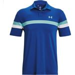 Under Armour Polo T2G Blocked Polo Blue Mirage White Glacier Blue