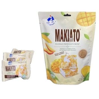 Twinfish Makiato Mango Nougat Crisp 150g