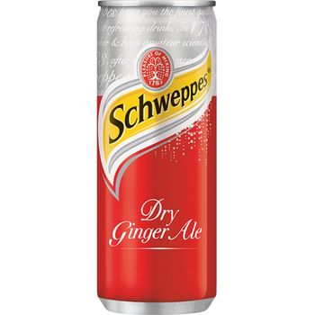 Schweppes Dry Ginger Ale Can 320ml