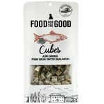 Food For The Good Dog and Cat Treats Air Dried Fish Skin With Salmon 120g