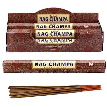Tulasi Nag Champa Incense Sticks, Brown