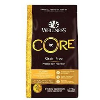 Wellness Core Natural Grain Dry Dog Food Puppy 4pound Bag