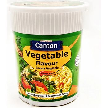 Canton Cup Noodles Vegetable Flavor 60g