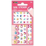 Avenir Small Nail Stickers Unicorn Glitter