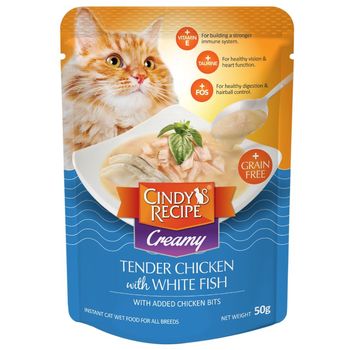 Cindy Recipe Creamy Tender Chicken with White Fish