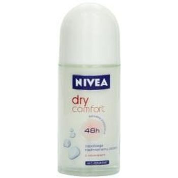 Nivea Dry Comfort Deodorant Roll-on 1.7 Fluid Ounce pack Of 2