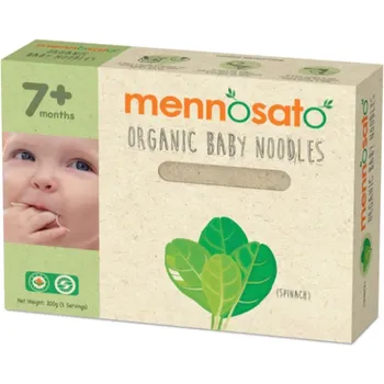 Mennosato Organic Baby Noodles 200g