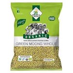 24 Mantra Organic Green Moong Dal Whole 500g