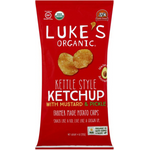 Luke's Organics Kettle Style Ketchup With Mustard And Pickle Potato Chips 113g